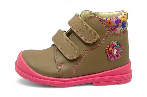 Flo-810 Bézs virágos