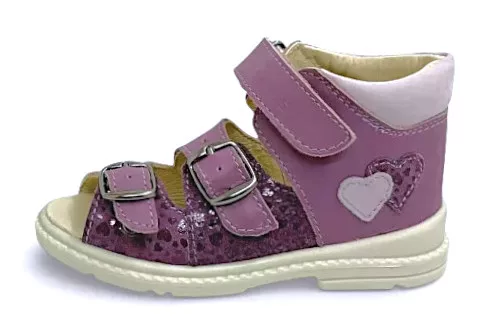 Flo-911 Lila szivecskék